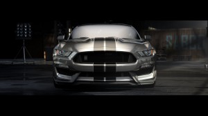 The All-new Shelby GT350 Mustang CGI image