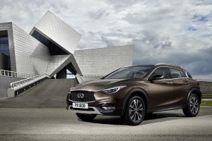 Designed for a new generation of buyers who are not willing to be defined by their choice of vehicle body type, the Infiniti QX30 challenges convention with its bold character and daring shape.