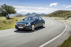 2017 marks the 10th generation of the Mercedes-Benz E-Class luxury sedan. European model shown.