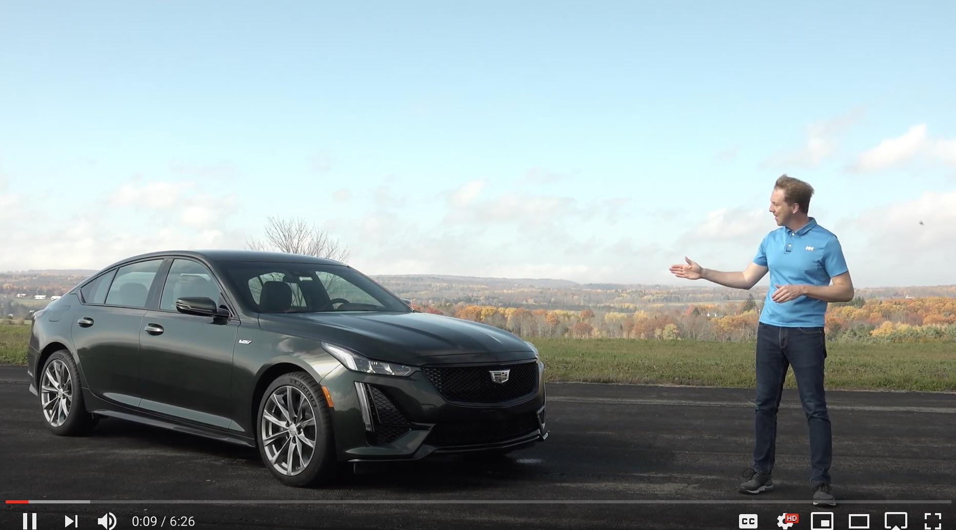 2020 CADILLAC CT5 V TEST DRIVE BY CAR CRITIC STEVE HAMMES