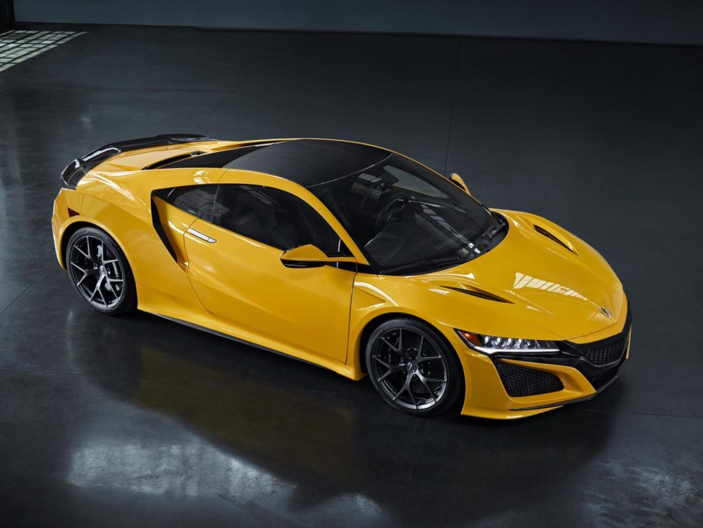 2020 ACURA NSX DEBUTS HERITAGE COLOR INDY YELLOW PEARL