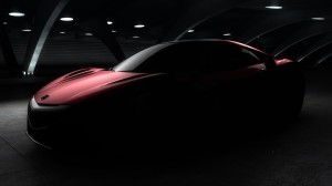 Acura NSX Production Model Teaser Image