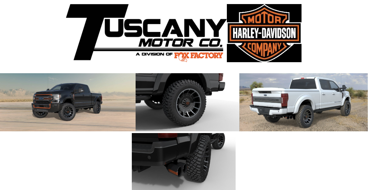 HARLEY DAVIDSON FAT BOY INSPIRED FORD F250