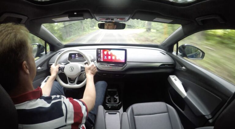 test drive volkswagen id 4